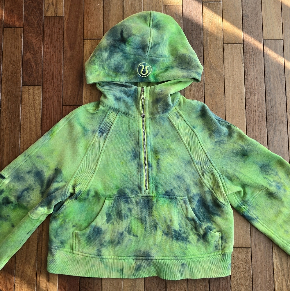 lululemon Scuba Oversized Half-Zip Hoodie *Tie Dye (Size XS/S)